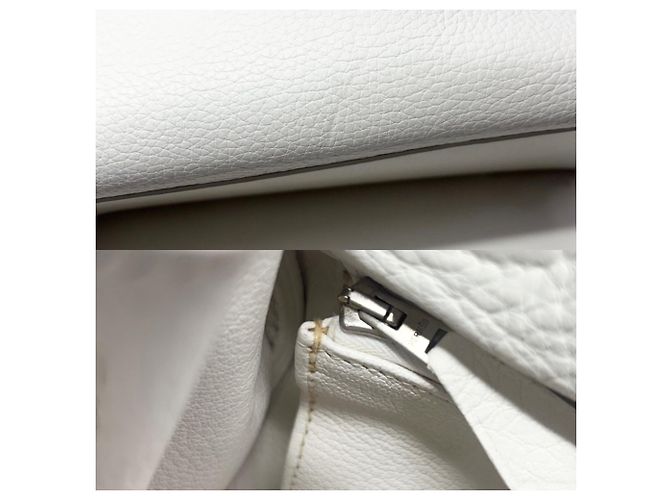 Hermès Borsa a tracolla da donna Hermes Kelly 28 Bianco - vista 9