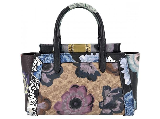 Borsa Troop Carryall da donna Coach Nero Multicolore - vista 2