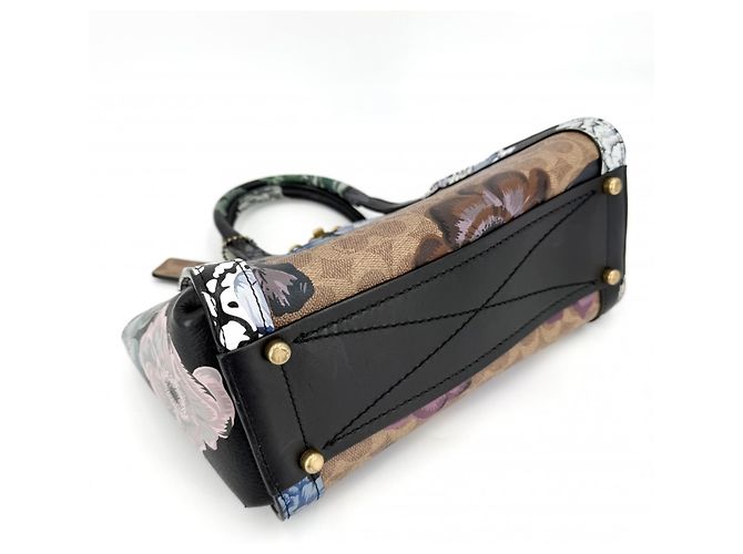 Borsa Troop Carryall da donna Coach Nero Multicolore - vista 3