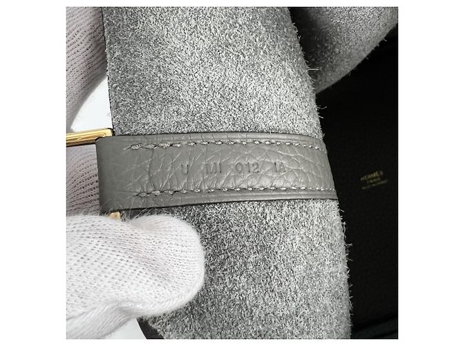 Hermès Hermes Picotin Lock MM Handtasche Grau - Ansicht 5