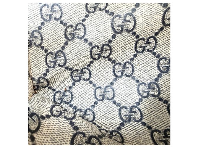 Borsa Tote Media Gucci Edizione Limitata Giappone da Donna Beige Blu navy - vista 7