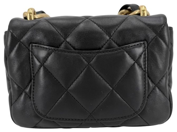 Sac à bandoulière matelassé pour femme Chanel Noir - vue 2