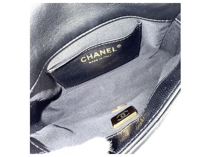 Sac à bandoulière matelassé pour femme Chanel Noir - vue 4