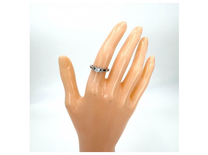 Cartier Ballerina Design Platinum Ring - view 2