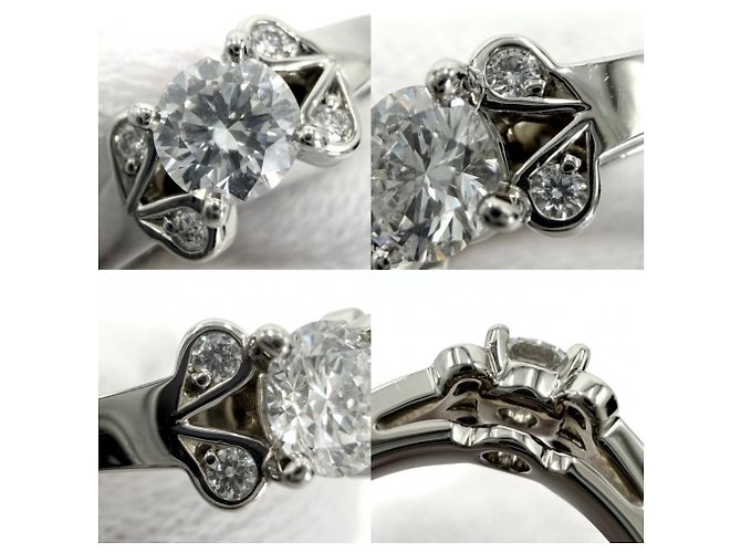 Cartier Ballerina Design Platinum Ring - view 3