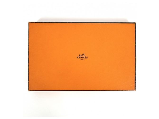 Hermès Portafoglio lungo bi-fold MC2 Fleming da uomo Hermes Marrone Nero Blu - vista 8