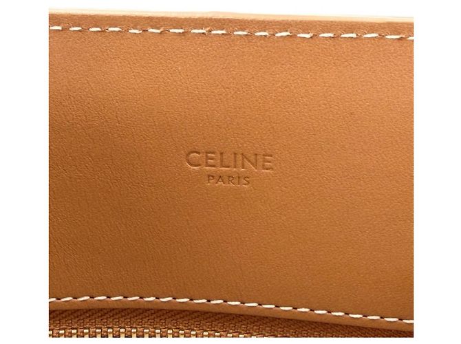 Céline Bolso cabas vertical Small para mujer Celine Castaño Crudo - vista 4