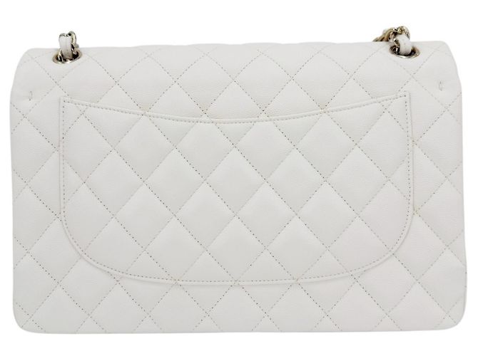 Borsa a Spalla Chanel Matelassé 30 Bianco - vista 2