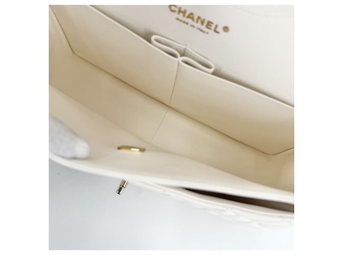 Borsa a Spalla Chanel Matelassé 30 Bianco - vista 5
