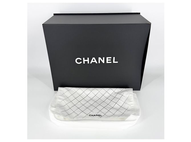 Borsa a Spalla Chanel Matelassé 30 Bianco - vista 8