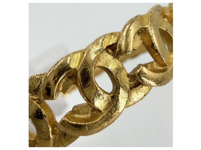 Bracciale Rigido Chanel Vintage Gold D'oro - vista 10