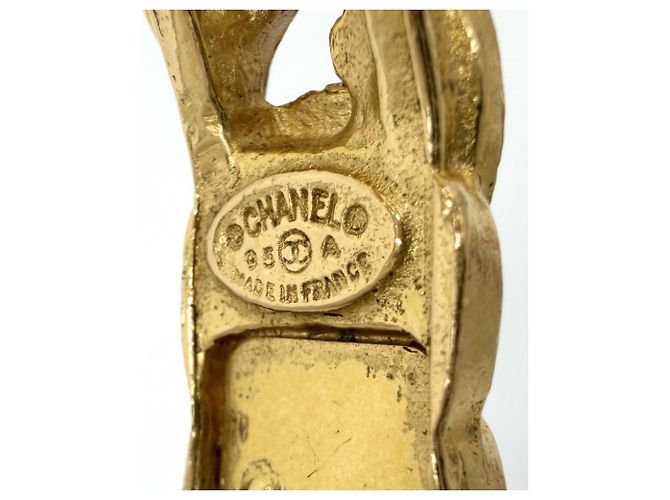 Bracciale Rigido Chanel Vintage Gold D'oro - vista 3