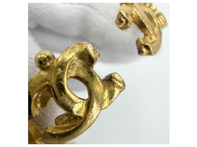 Bracciale Rigido Chanel Vintage Gold D'oro - vista 7