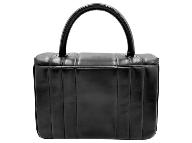 Bolso de mano Chanel Mademoiselle Top Handle Negro - vista 2