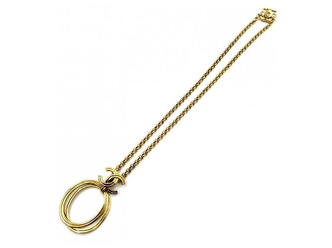 Collana Chanel Vintage Gold D'oro - vista 5