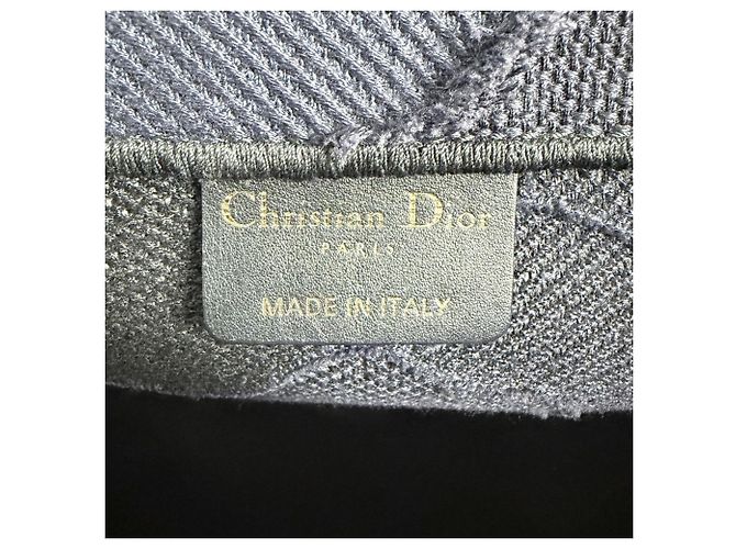 Christian Dior Canvas Tote Bag in Navy Marineblau - Ansicht 5