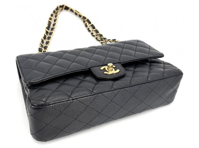 Borsa a tracolla Chanel Matelassé 25 Nero - vista 3