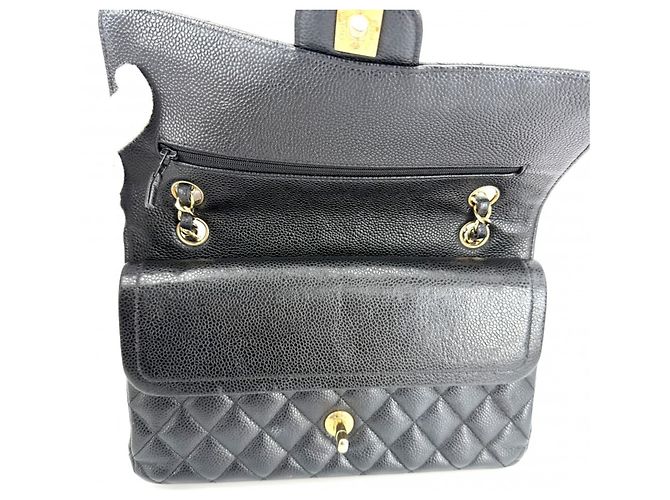 Borsa a tracolla Chanel Matelassé 25 Nero - vista 4