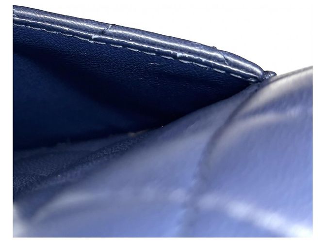 Borsa a tracolla mini matelassé da donna Chanel Blu - vista 11