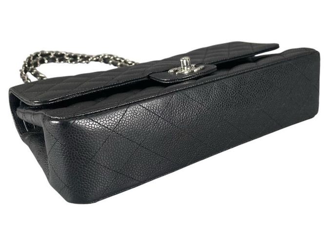 Borsa a tracolla Chanel Matelassé 25 Nero - vista 3