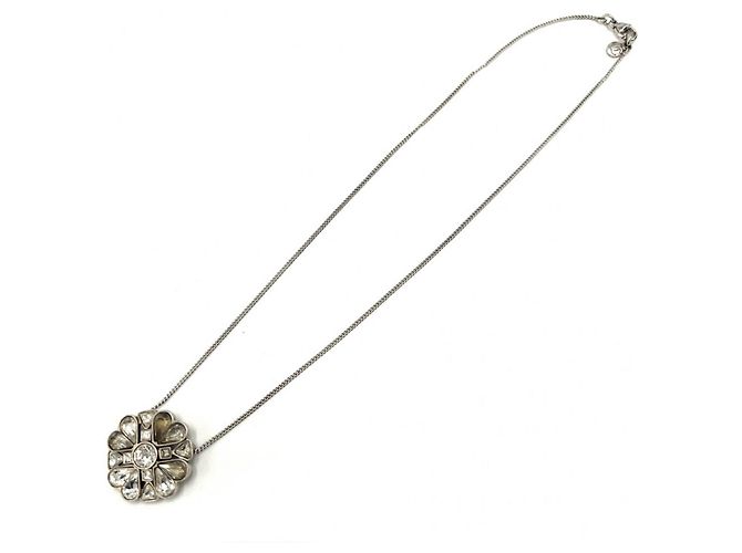 Timeless Collana Chanel in strass argento - vista 5