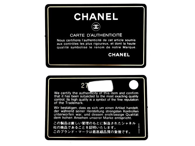 Pochette Chanel Deauville Coco Mark Nero - vista 7