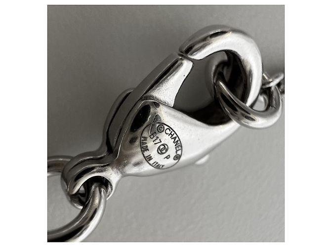 Collana con strass da donna Chanel Argento - vista 4