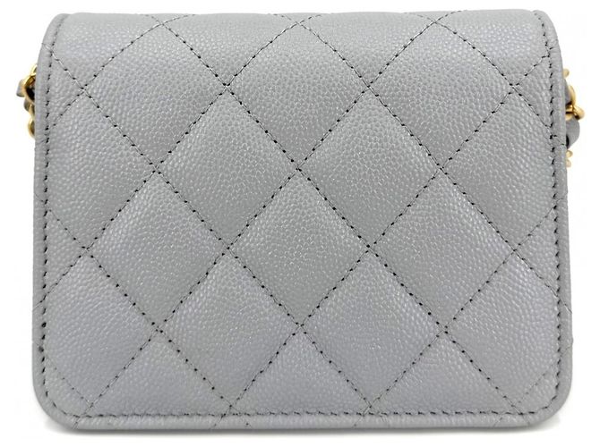 Borsa a tracolla mini Matelassé da donna Chanel Marrone - vista 2