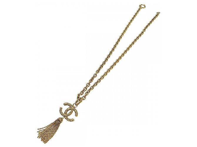 Timeless Chanel Vintage Goldkette für Damen Golden - Ansicht 3