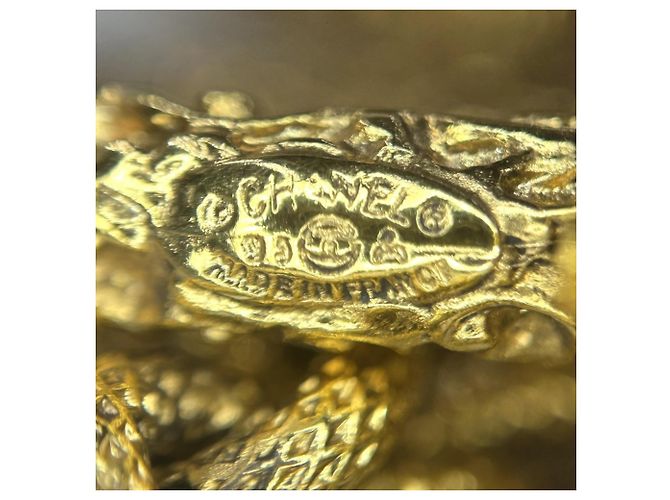 Timeless Chanel Vintage Goldkette für Damen Golden - Ansicht 6
