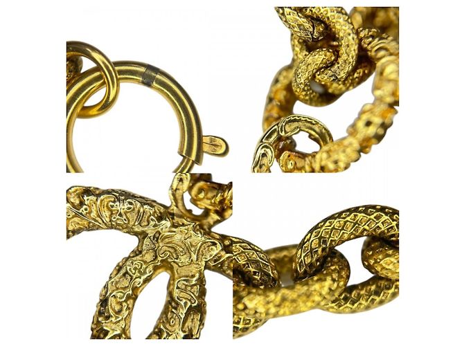 Timeless Chanel Vintage Goldkette für Damen Golden - Ansicht 7