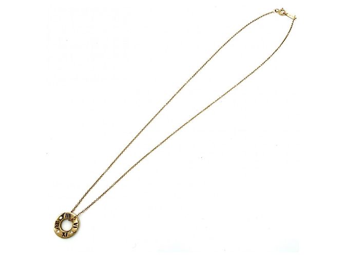 Collana con pendente Atlas Small Pierced Circle di Tiffany & Co. - vista 7