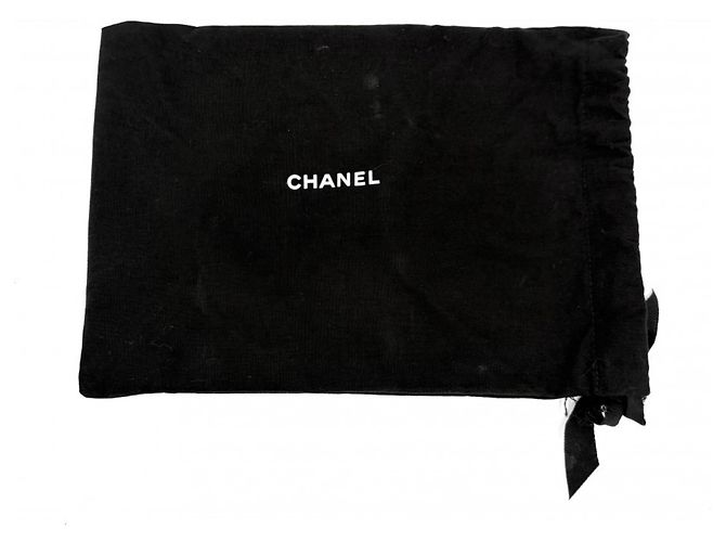 Borsa a Spalla Chanel Matelassé Mini Vanity Pouch Nero - vista 8