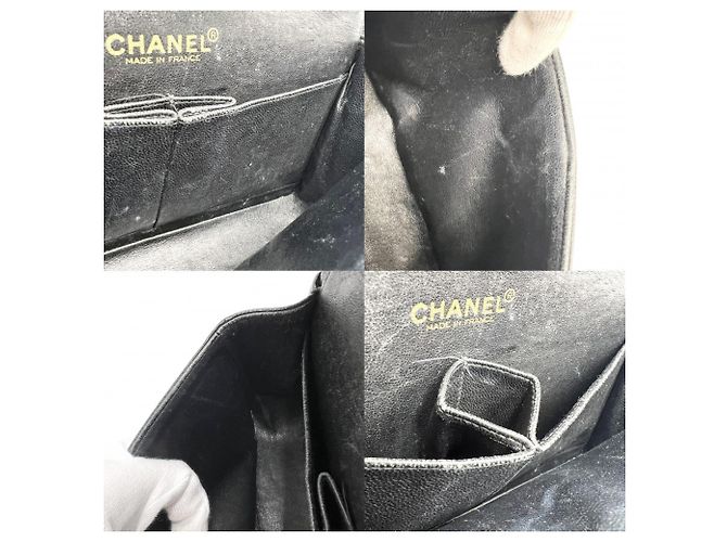 Borsa a tracolla Chanel Matelassé 23 Nero - vista 10