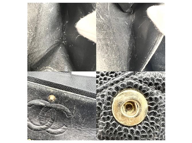 Borsa a tracolla Chanel Matelassé 23 Nero - vista 11