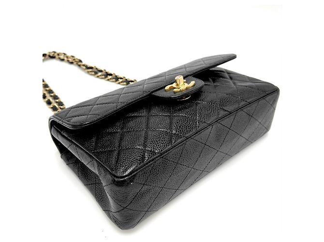 Borsa a tracolla Chanel Matelassé 23 Nero - vista 3