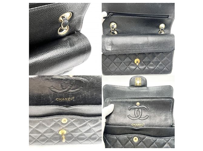Borsa a tracolla Chanel Matelassé 23 Nero - vista 6