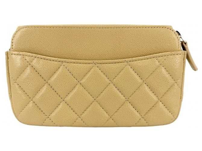 Borsa a tracolla mini Matelassé da donna Chanel Giallo - vista 2