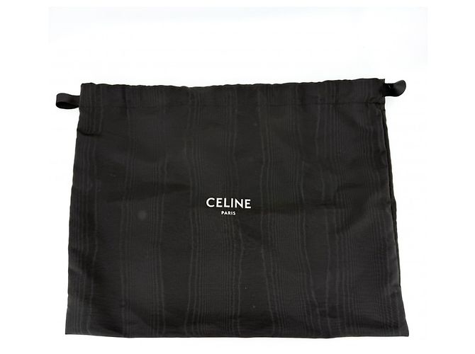 Céline Borsa cabas Thais Triomphe piccola da donna Celine Bianco Blu navy - vista 9