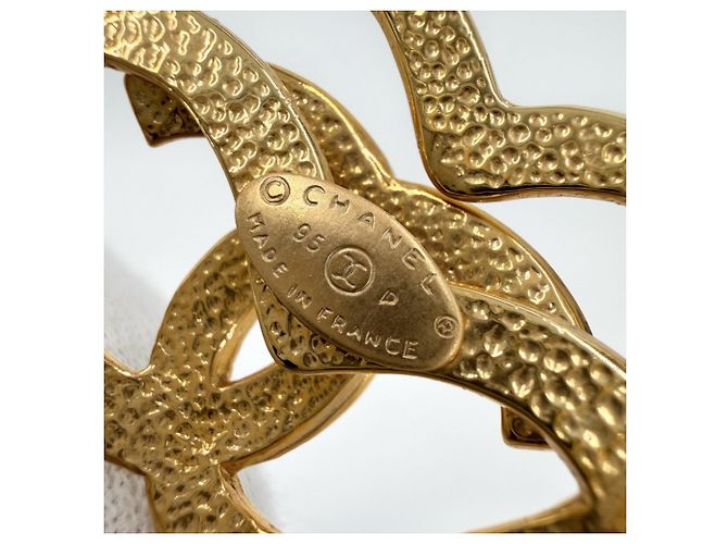 Timeless Spilla Chanel Vintage placcata oro D'oro - vista 4