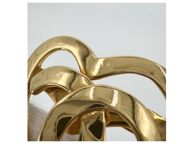 Timeless Spilla Chanel Vintage placcata oro D'oro - vista 7