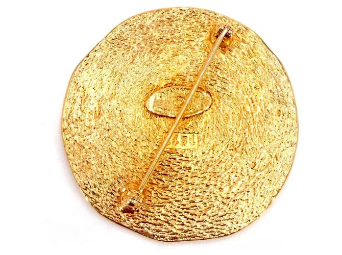 Cambon Spilla Chanel Vintage placcata oro D'oro - vista 2