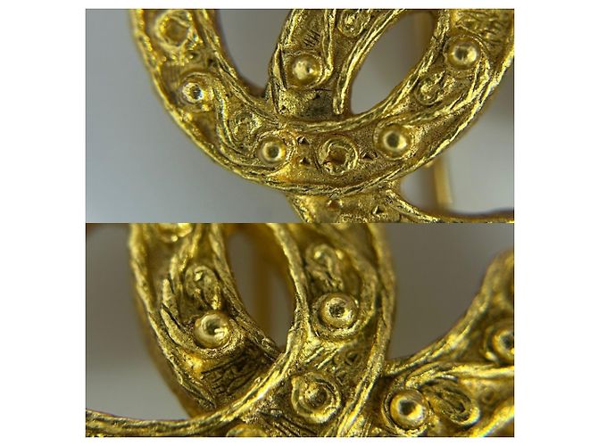 Spilla Chanel Vintage placcata oro D'oro - vista 5