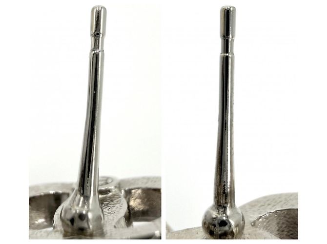 Chanel Strass-Ohrstecker Silber - Ansicht 3