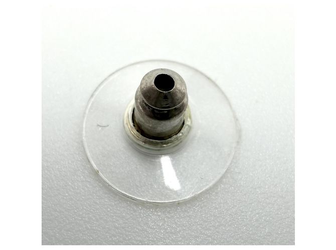 Chanel Strass-Ohrstecker Silber - Ansicht 7