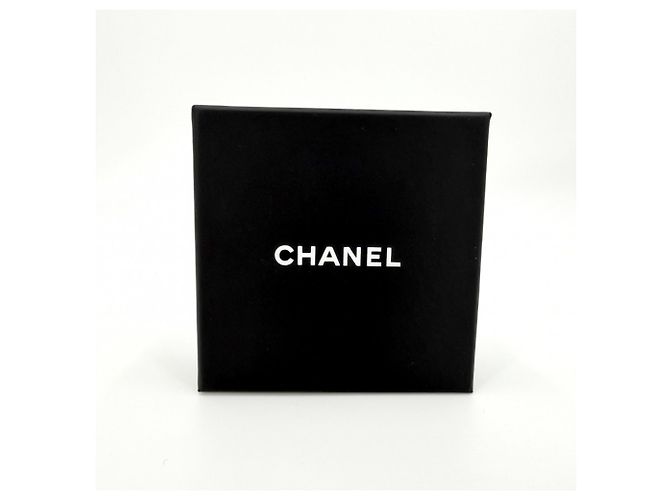 Chanel Strass-Ohrstecker Silber - Ansicht 8