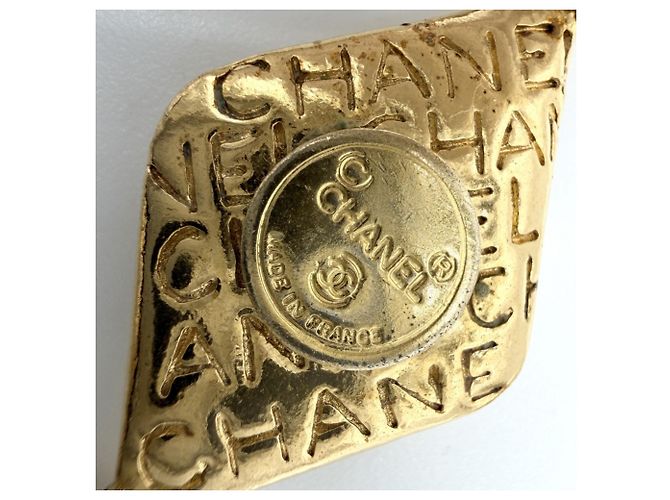 Collana Chanel Mademoiselle Vintage placcata oro D'oro - vista 4