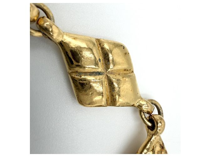 Collana Chanel Mademoiselle Vintage placcata oro D'oro - vista 6