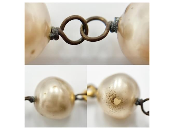 Collana lunga vintage Chanel Multicolore D'oro - vista 6