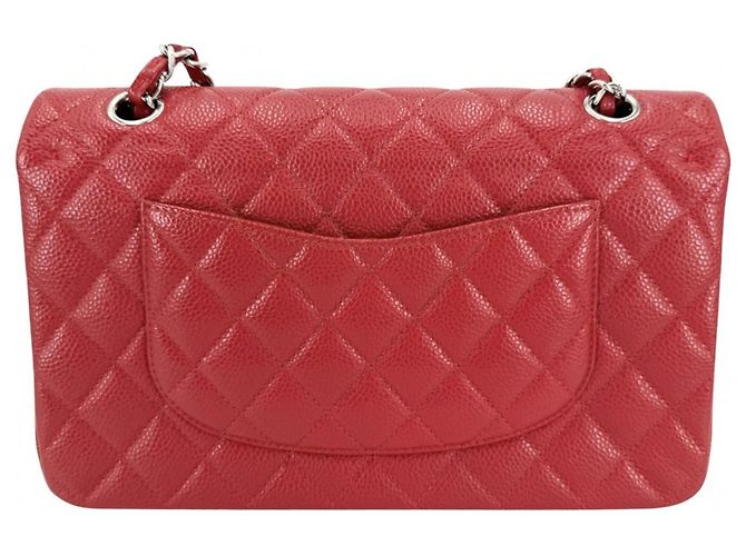 Borsa a tracolla Chanel Matelassé 25 Rosso - vista 2
